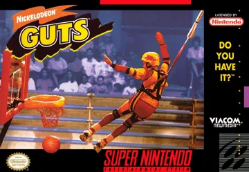 Nickelodeon GUTS (USA) box cover front